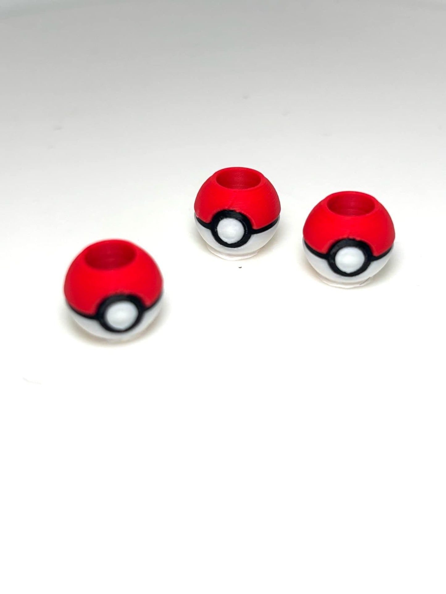 Poke-bead 4 Pack – 3D Printed Paracord Charms for Lanyards, Hoodies & More | Geek Culture Accessory