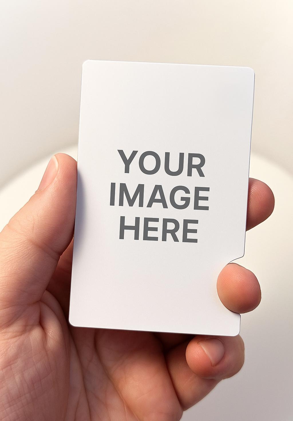 Custom Ridge Wallet Skin: Personalized Vinyl Decal - Holographic or Matte