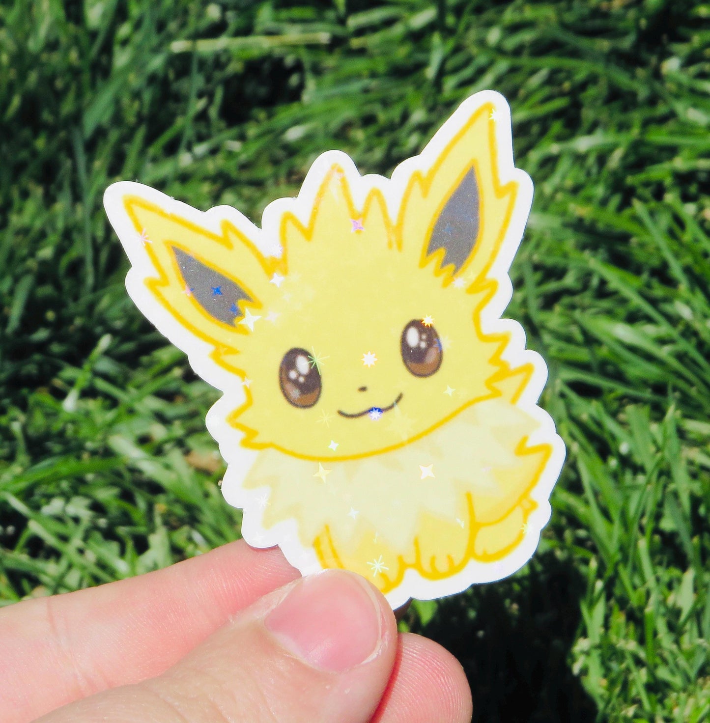 Sparkly Eeveelution Holographic Stickers
