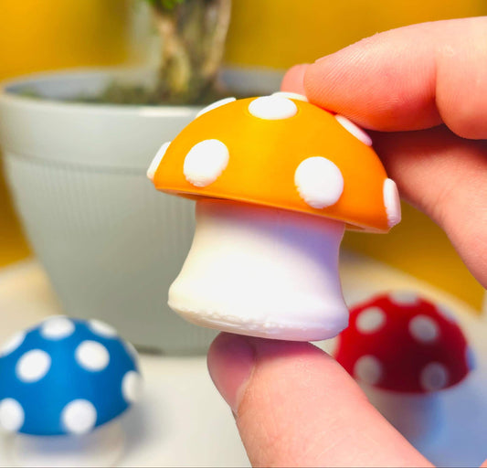 Mushroom Switch Clicker: 3D Printed Fidget Toy with Gateron Switches