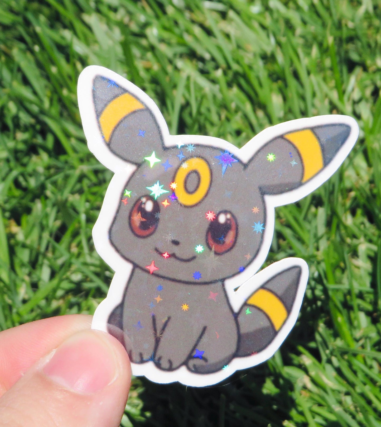 Sparkly Eeveelution Holographic Stickers