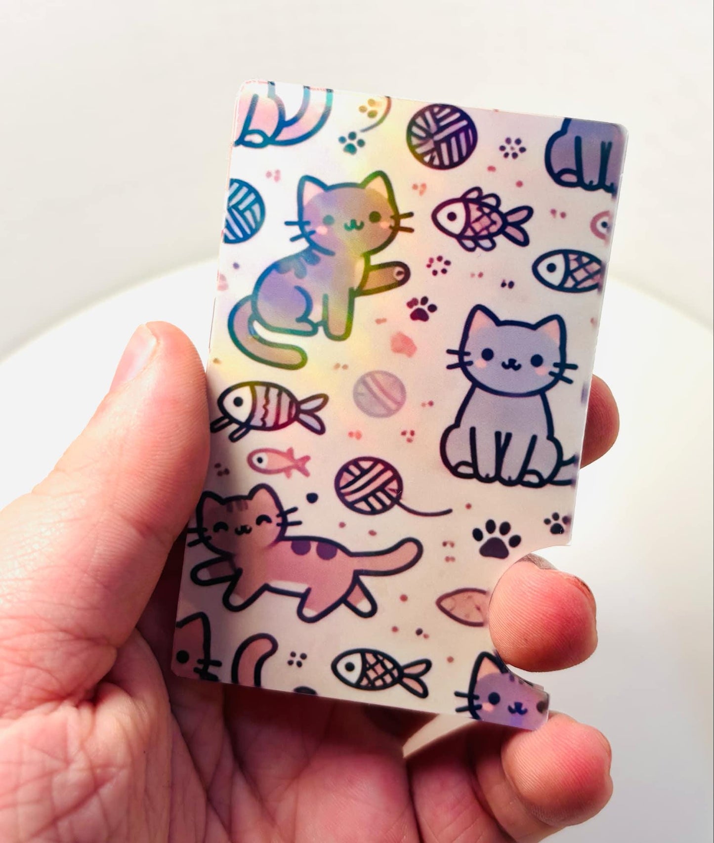 Custom Ridge Wallet Skin: Personalized Vinyl Decal - Holographic or Matte